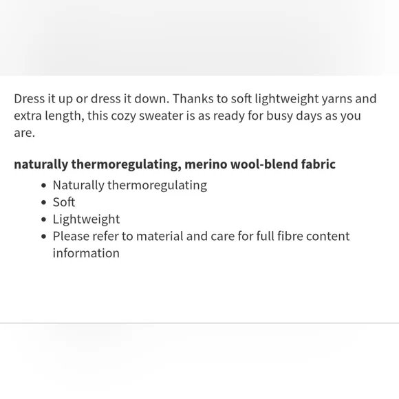 Lululemon Merino Wool Blend Ribbed Crewneck Sweater Tidewater Teal Size 8 - Picture 12 of 12